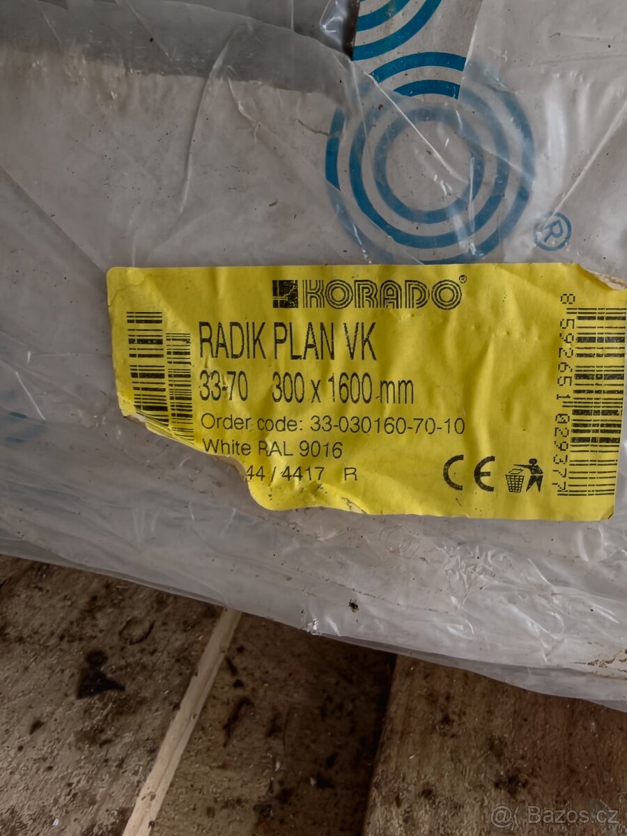 Radiátor Korado Radik Plan VK 3ks - 2