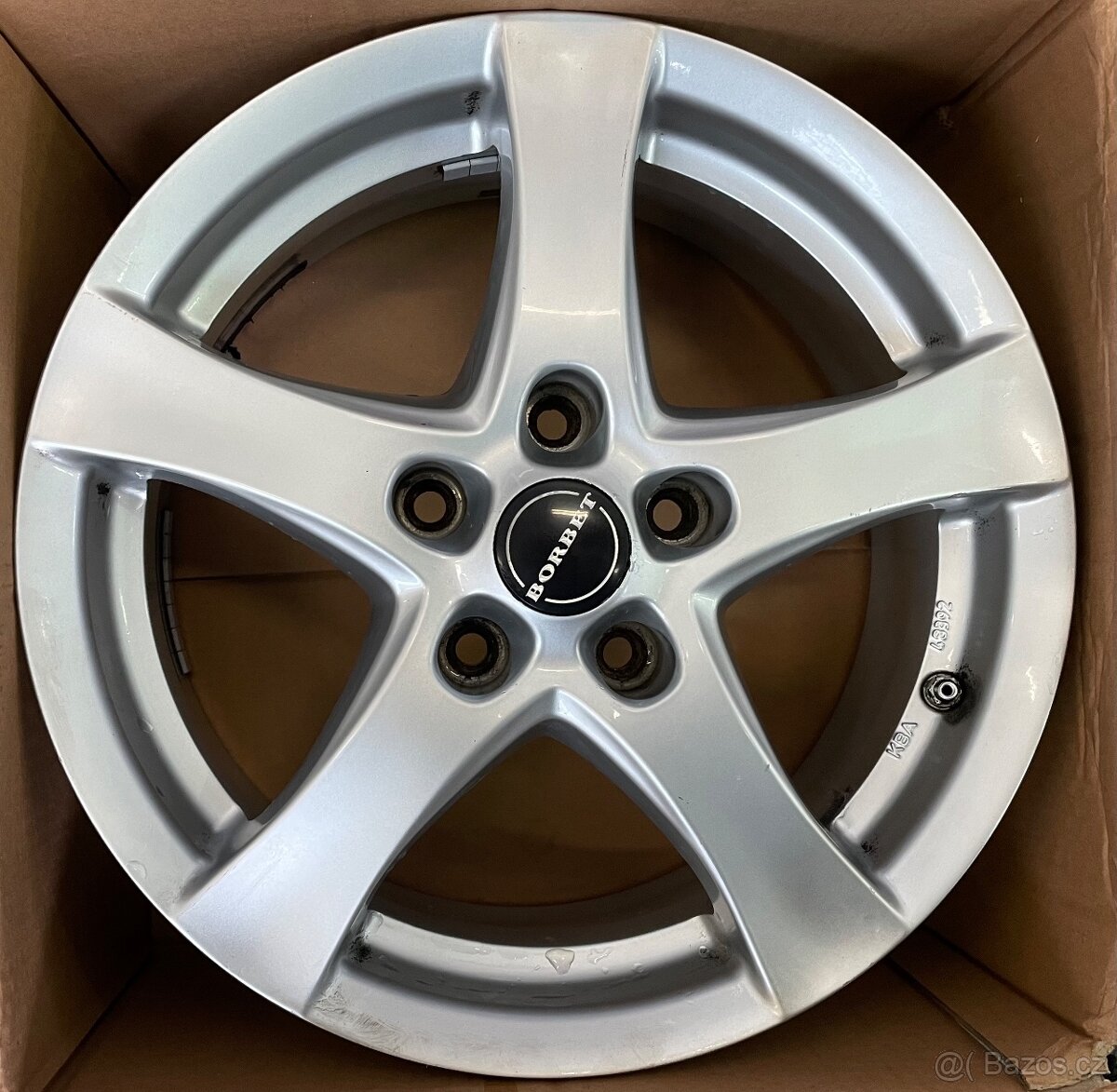 5x115 R16 6,5J ET38 Borbet - 2