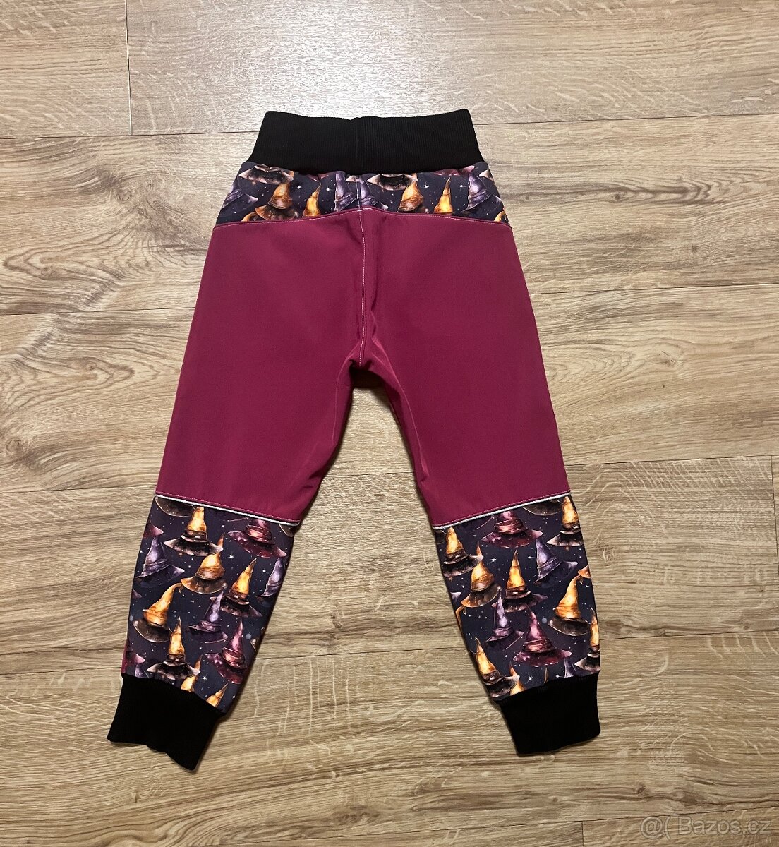 Dívčí softshellové zateplené kalhoty 110 - 2