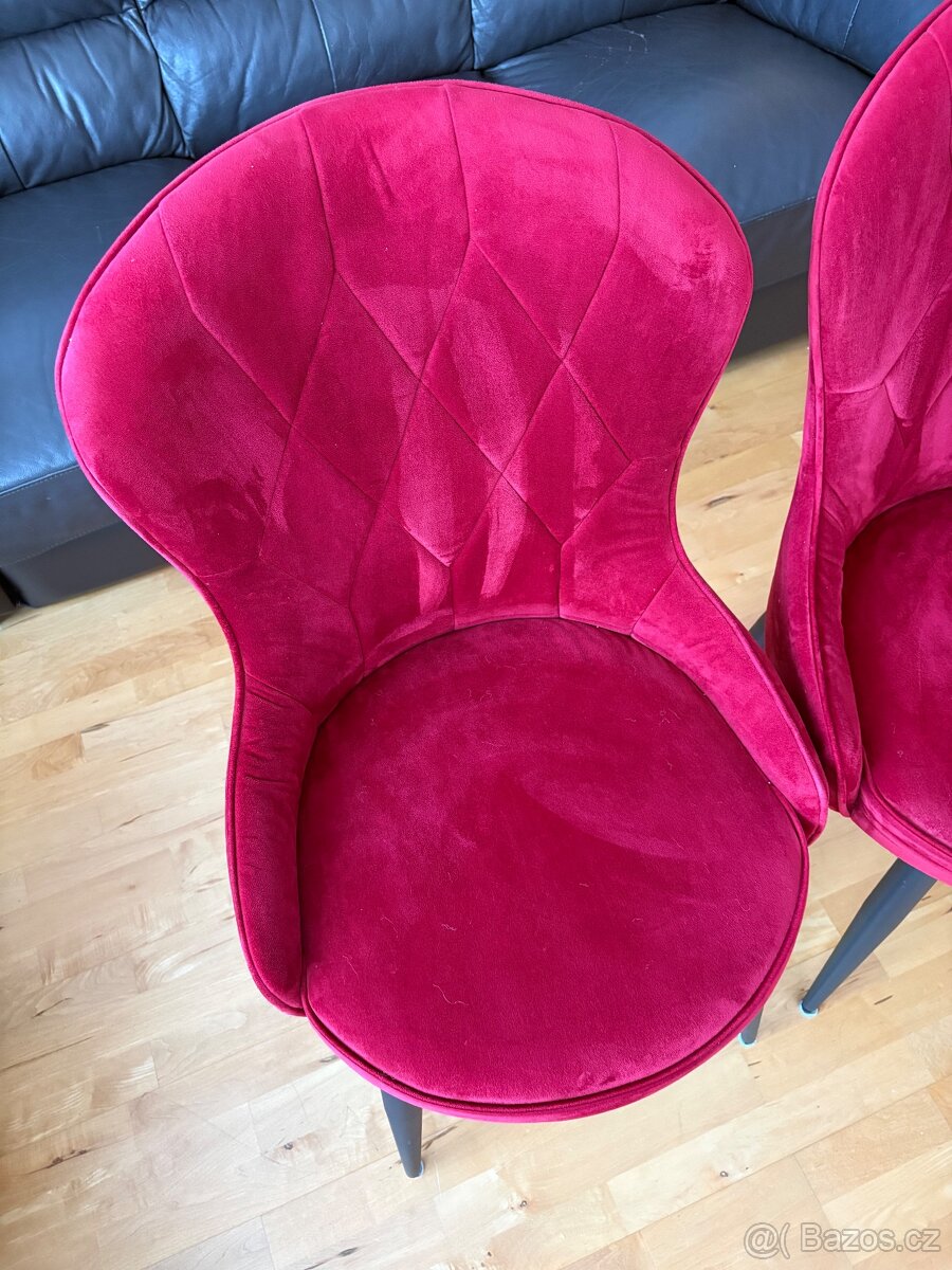 Židle sametové - 2