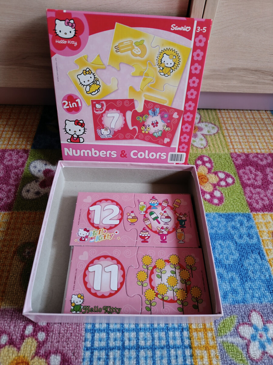 PUZZLE pro předškoláky HELLO KITTY - 2