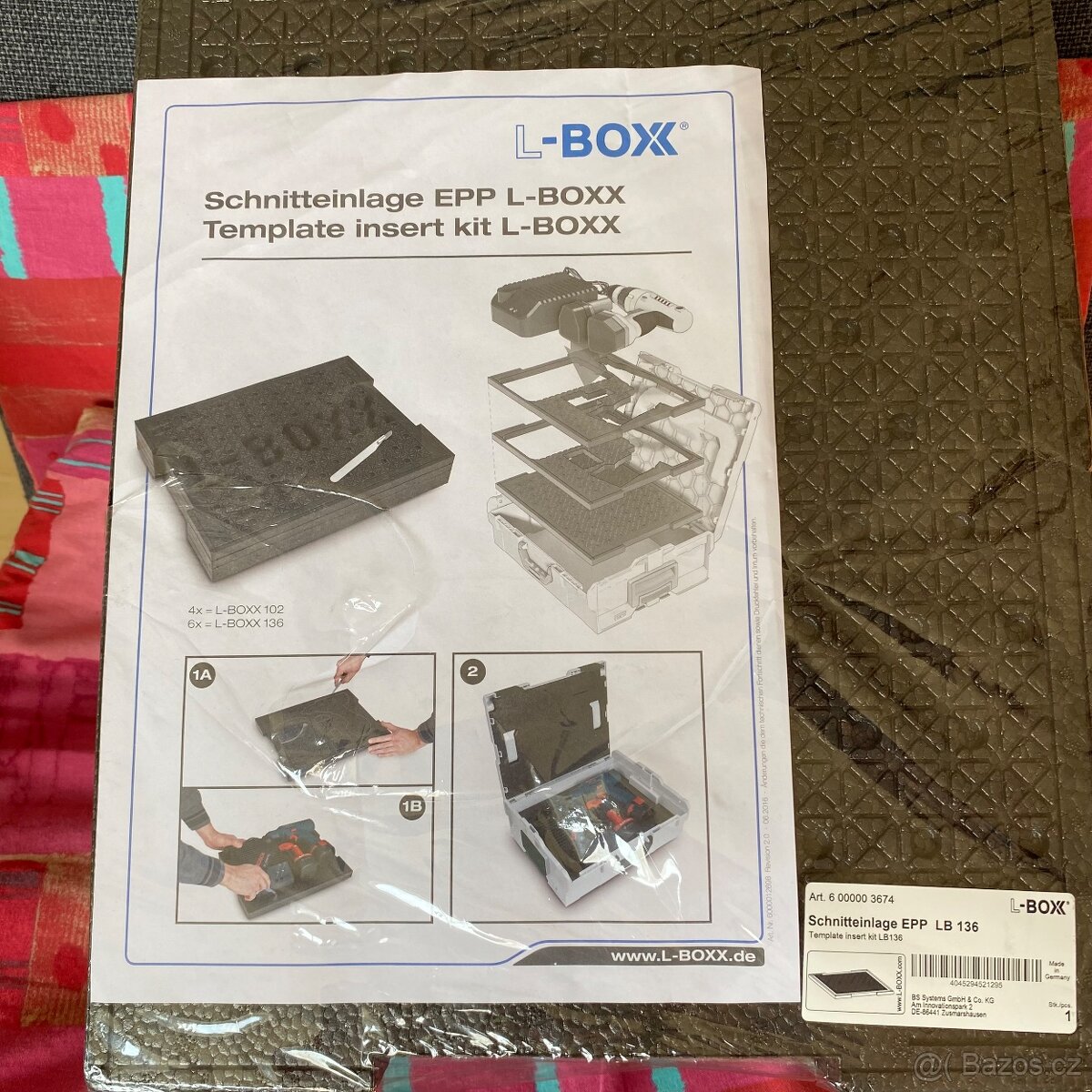 Vložka do kufru na nářadí - 2