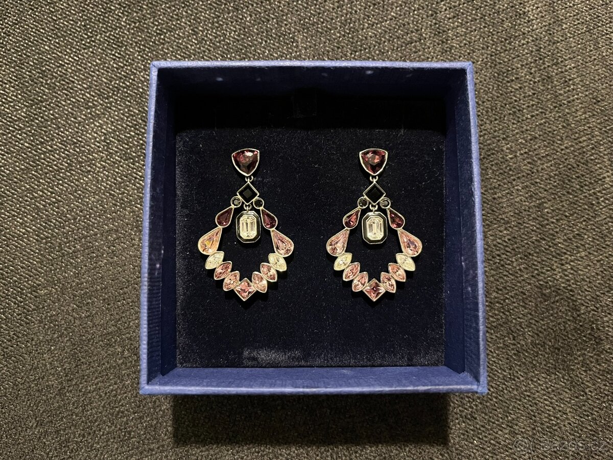 Swarovski originál visací náušnice - 2