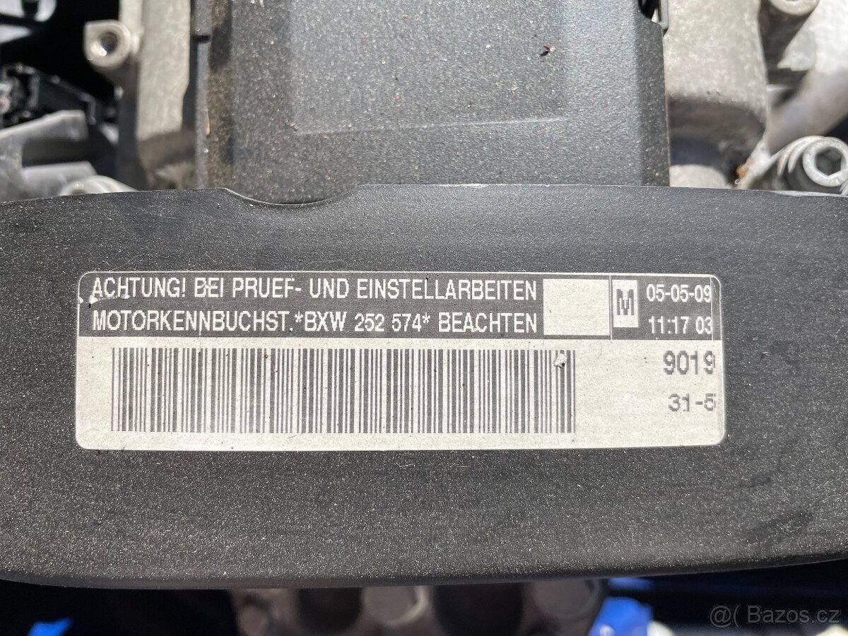 Motor 1.4 16v 63kW BXW - 2