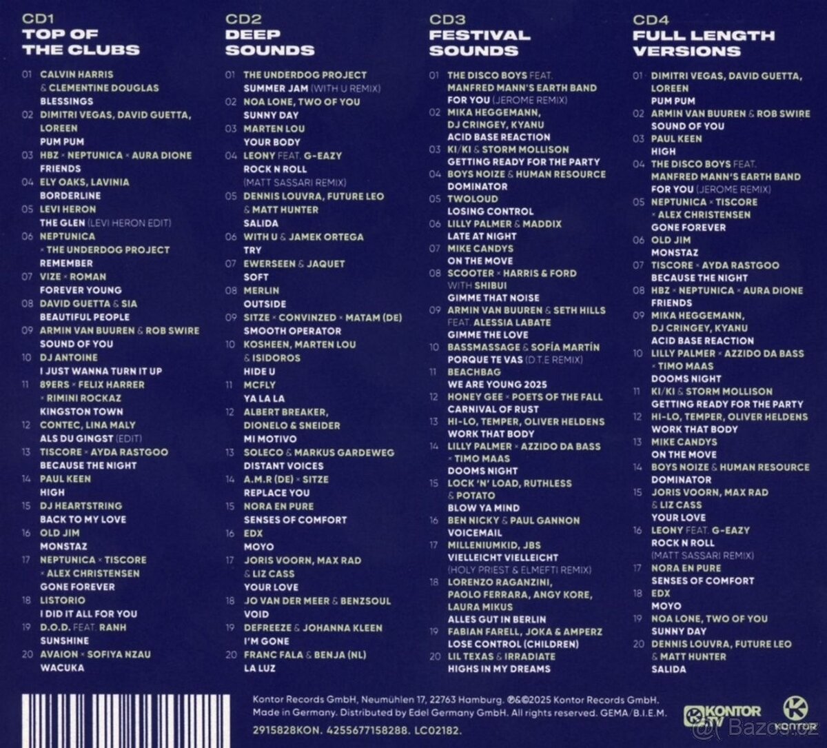 4 CD KONTOR - 2