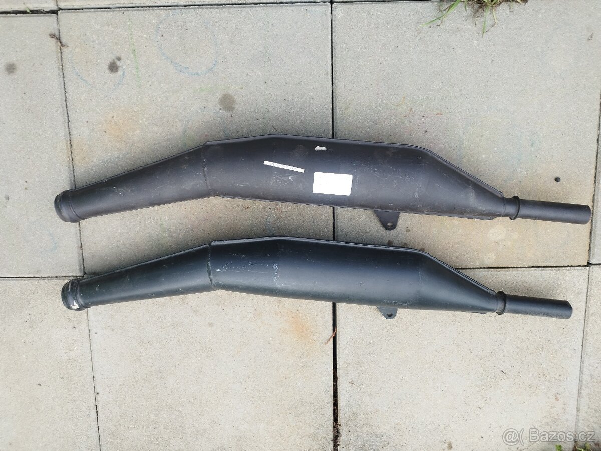 JAWA 350 DVOUKOMOROVÉ VÝFUKY - 2