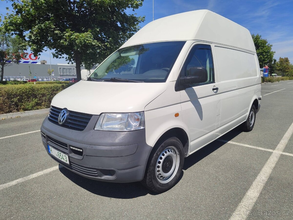 VW TRANSPORTER 2.5TDI LONG 4X4 BEZ DPF R.V.2005 - 2