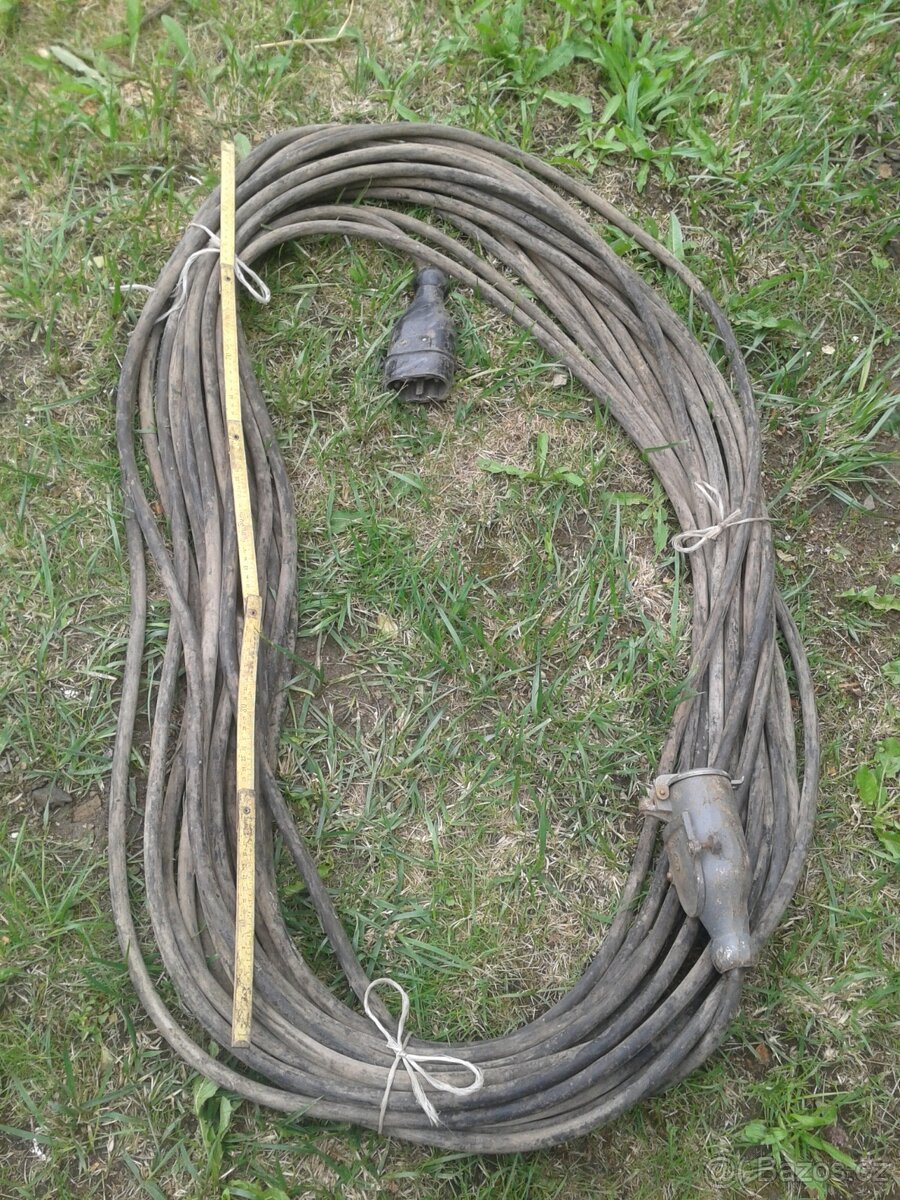 Prodlužovací kabel/ prodlužovačka na380W 35m Retro - 2
