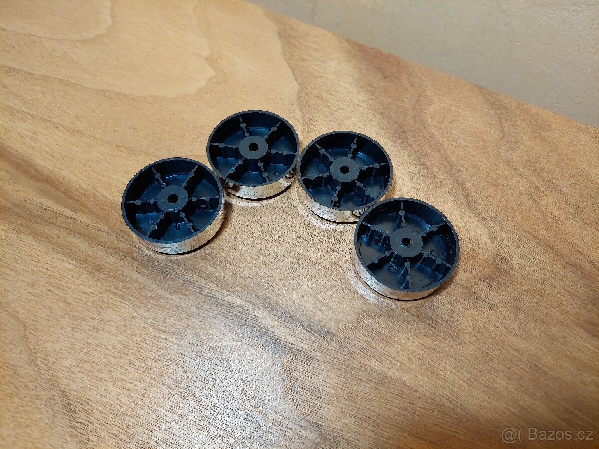 HiFi nohy, nožky ke komponentům. Stříbrné 4ks - 2