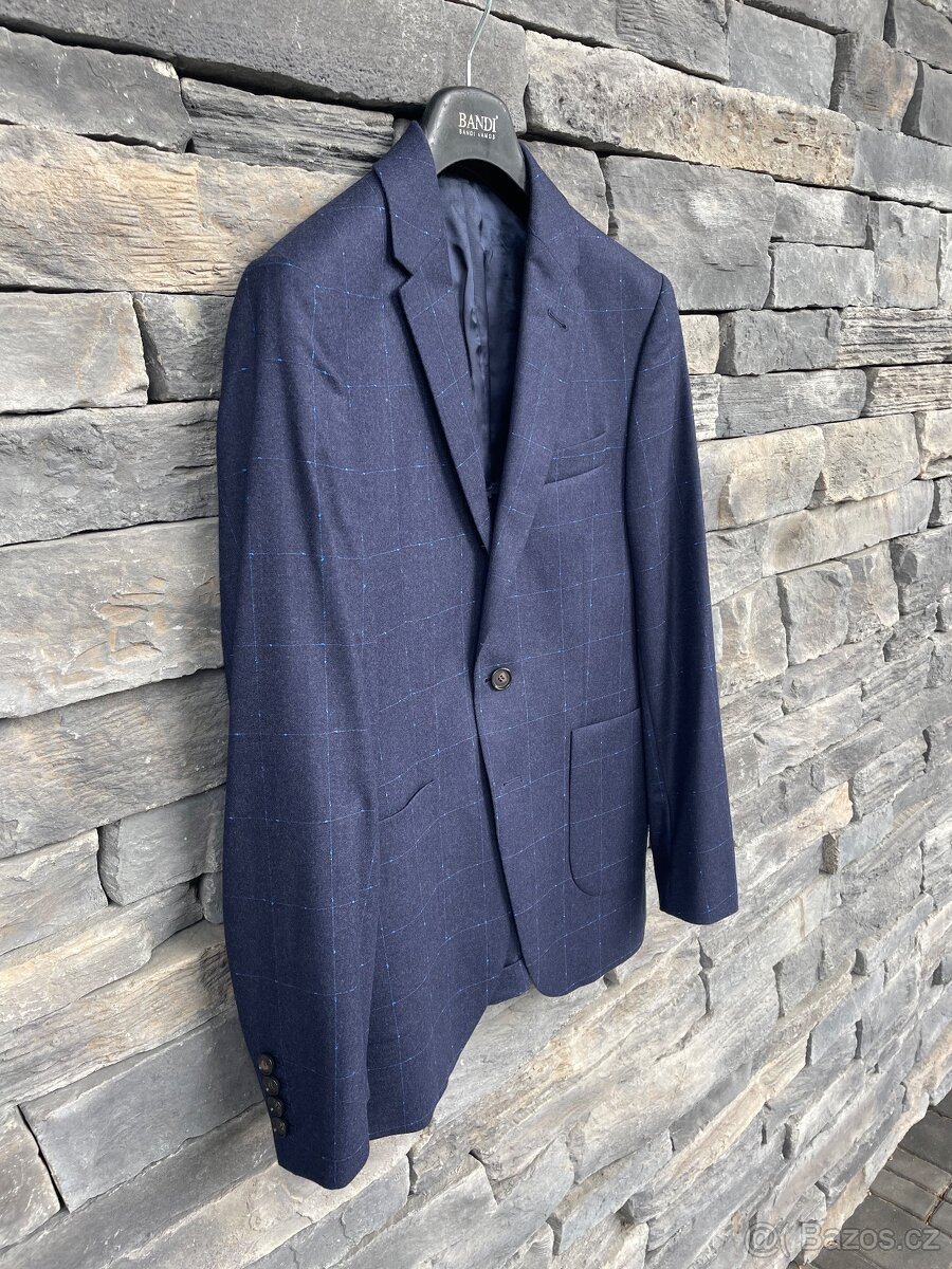 Luxusní sako Pietro Filipi Slim fit vel. 46 - 2