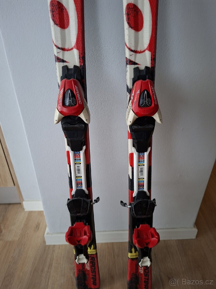 Detske lyze 130 cm, vc lyzaku - 2