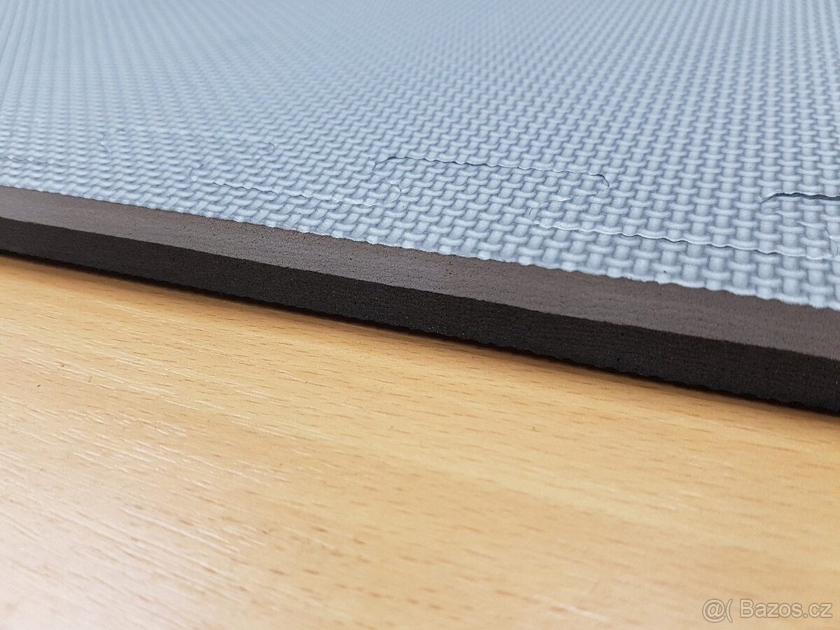 TATAMI - podložky žíněnky šedé, nové - 2