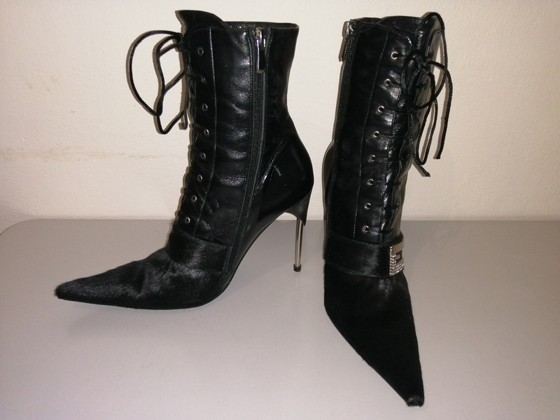 Kotníkové extravagantní boty - 2