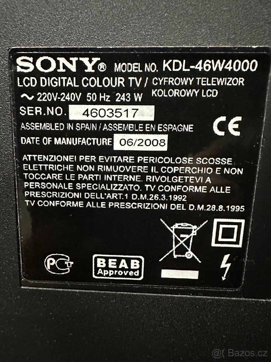 TV Sony - 2