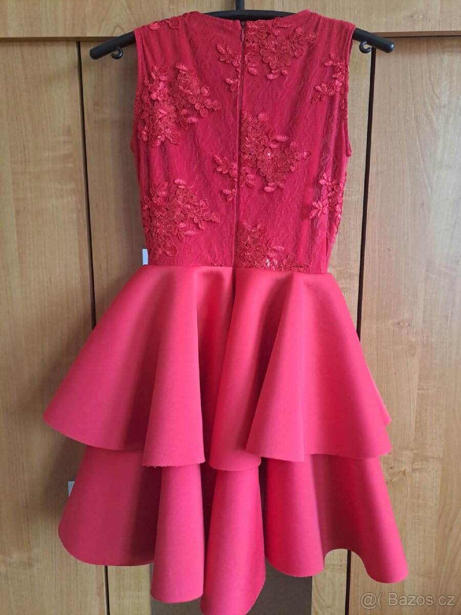 Společenské plesové šaty XS - 2