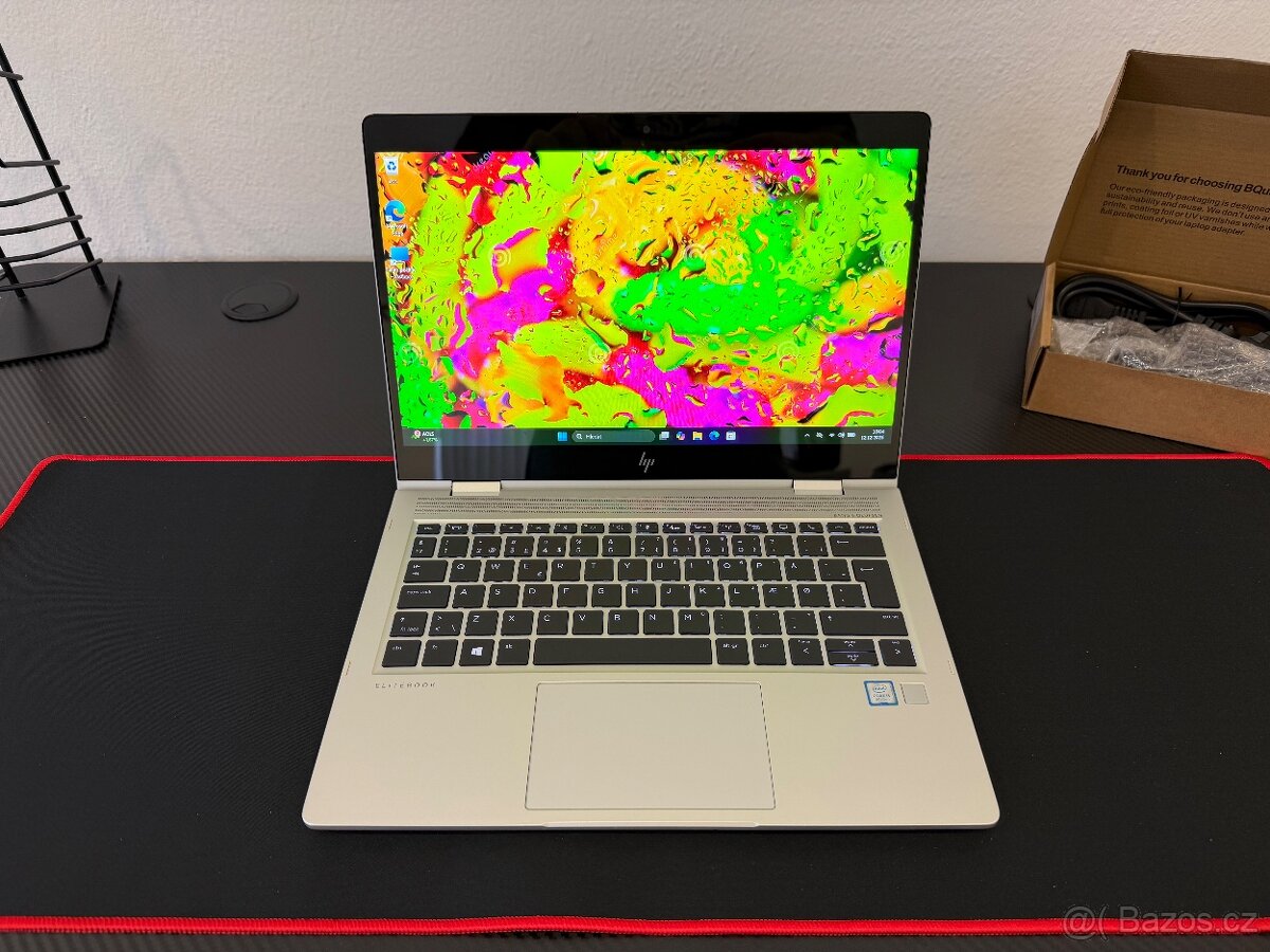 Dotykový HP EliteBook X360 830 G6 – elegantní kovový - 2