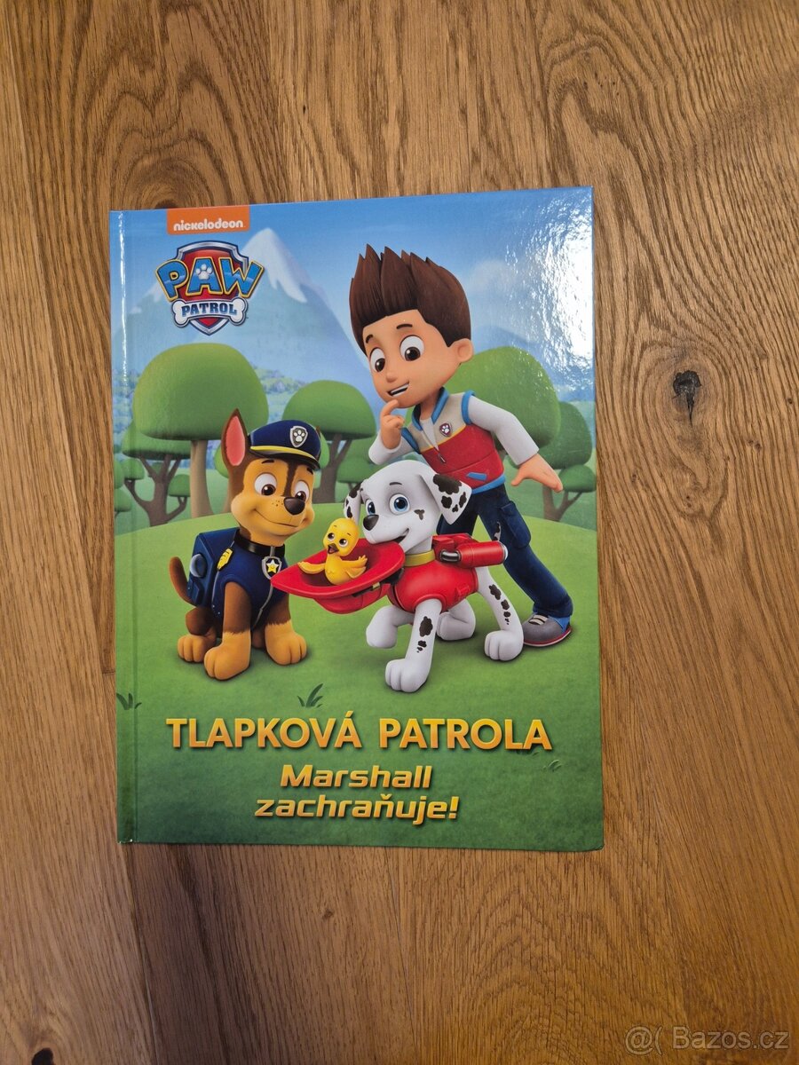 Knížka Tlapková patrola - Marshall zachraňuje - 2