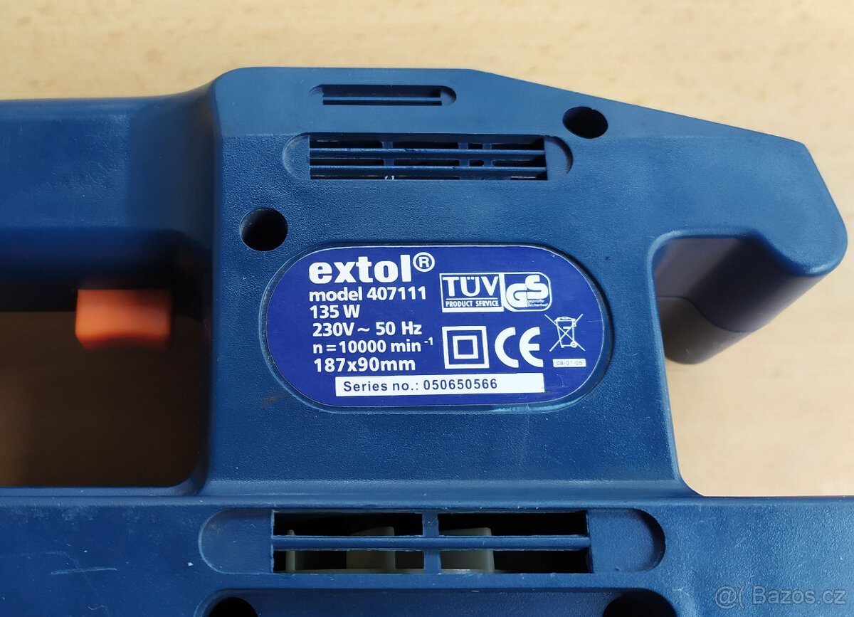 Vibrační bruska Extol 407111 135 W - 2