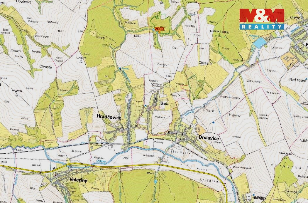 Prodej ostatní, 1957 m², Lhotka u Hradčovic - 2