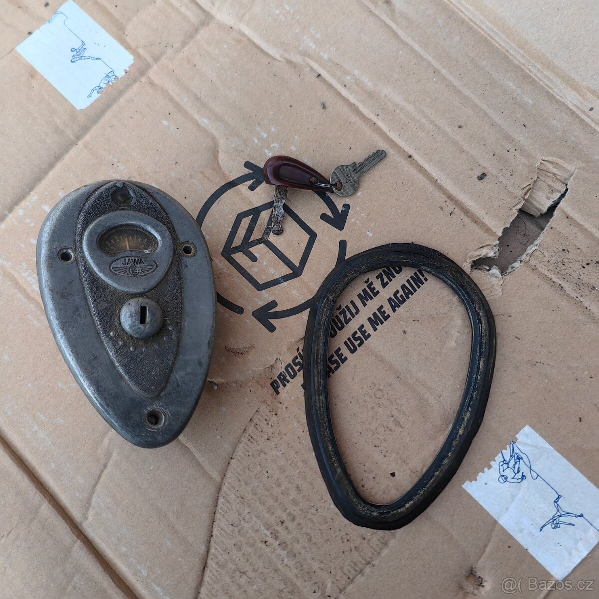 Jawa perak spinacka s klíčem - 2