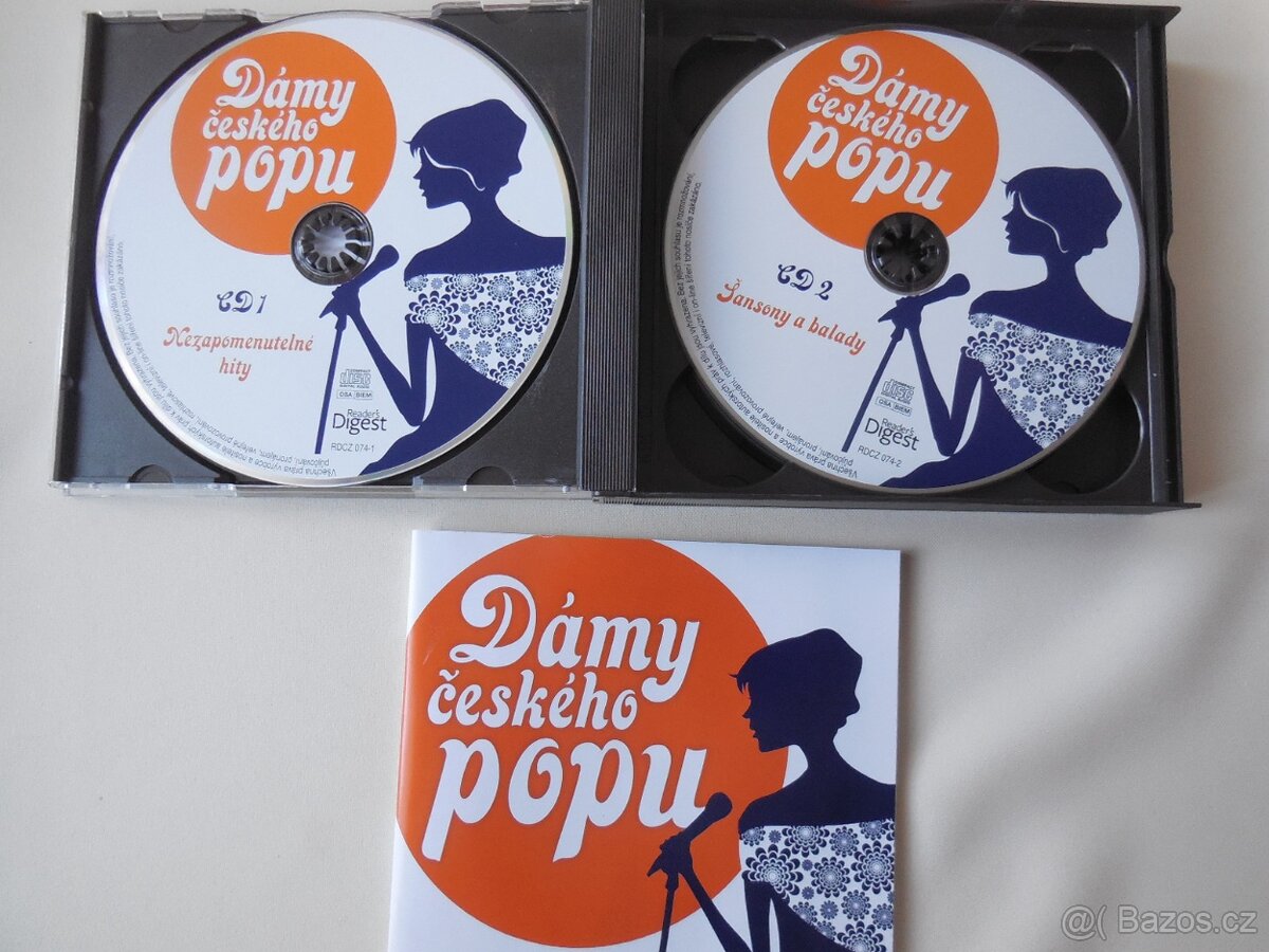 CD Dámy českého popu 4 ks CD. - 2