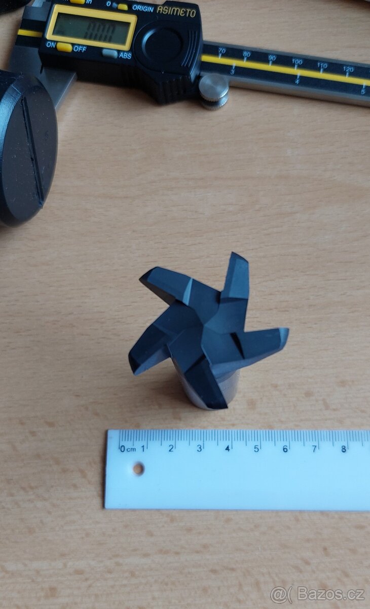 Fréza rybinová tvrdokov (VHM) D40/20 90°/40° (5 zubů) - 2