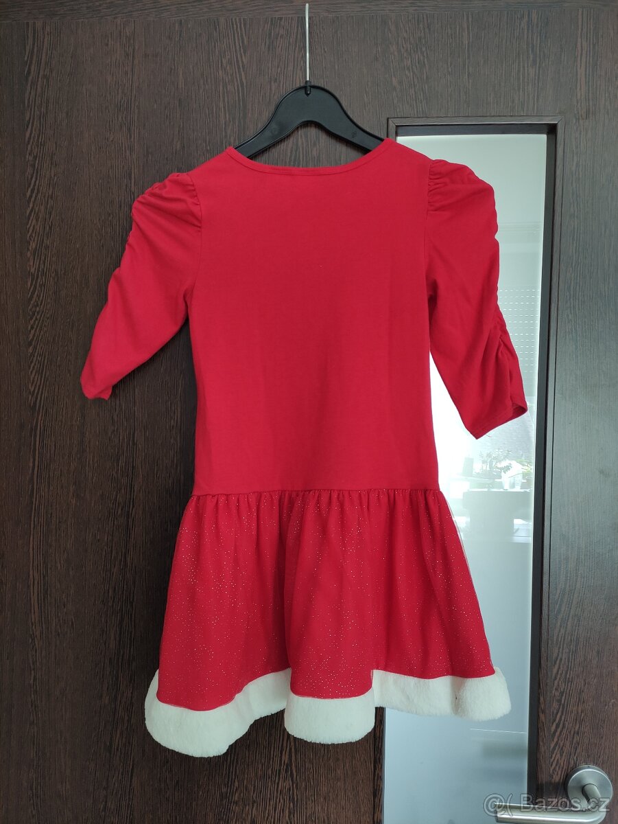 Prodám šaty s Minnie vel. 7/8 let - 2