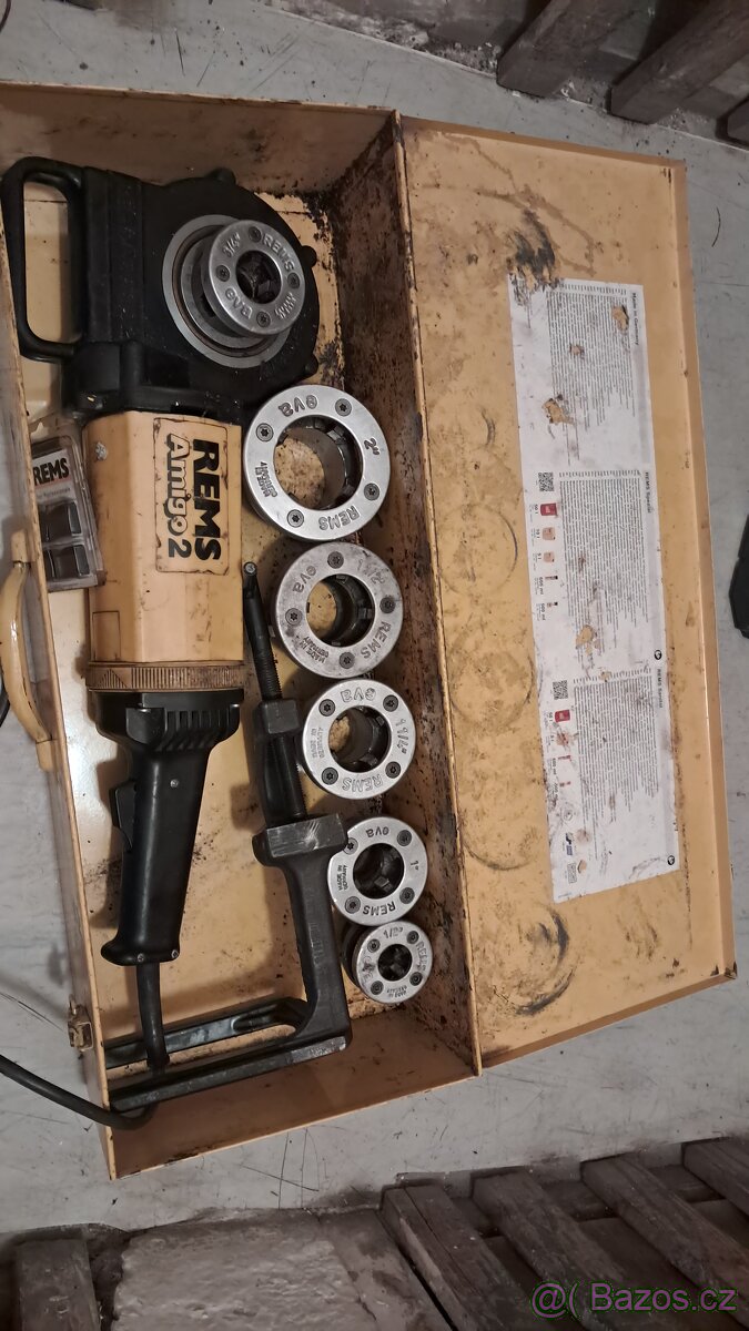 Elektrický závitořez Rems - 2