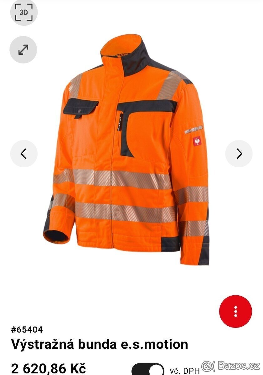 Engelbert Strauss Motion bunda-výstražná vel.M-L - 2