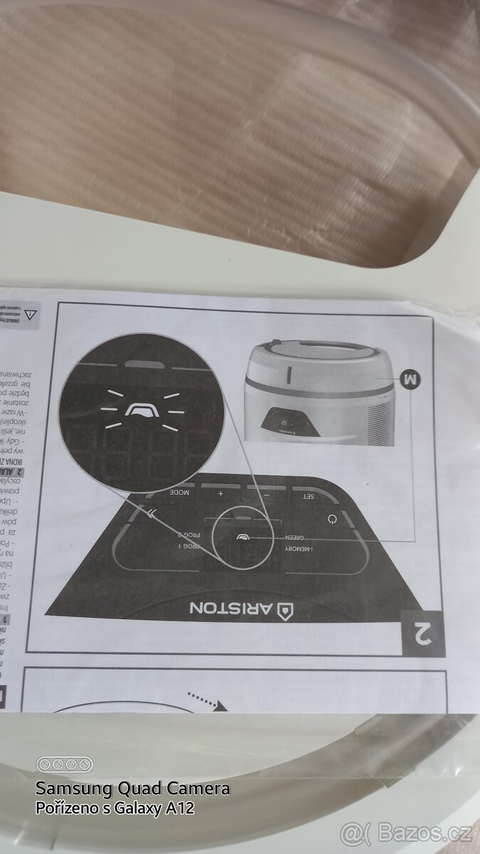 Prodám sběrnou nádobu ARISTON k bojleru - 2