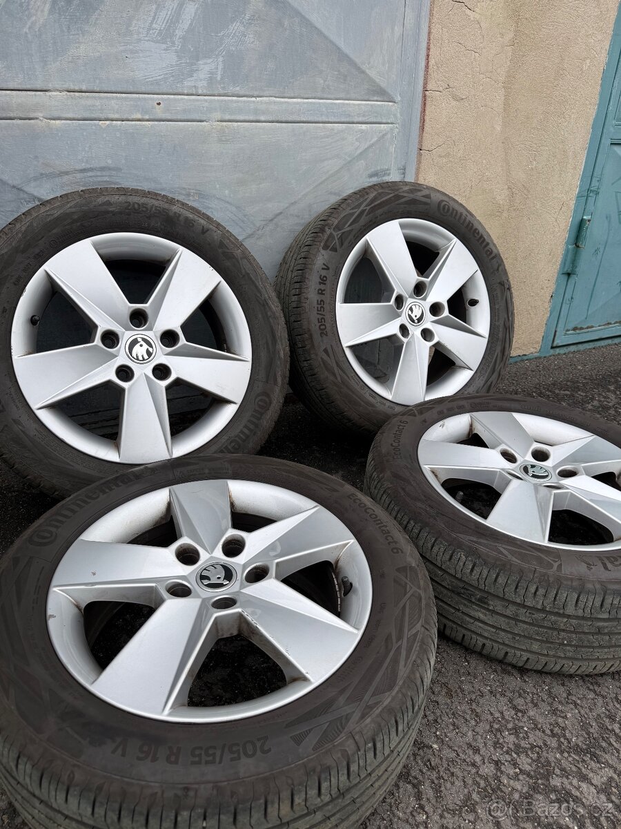 Originál Škoda R16 205/55/16 - 2