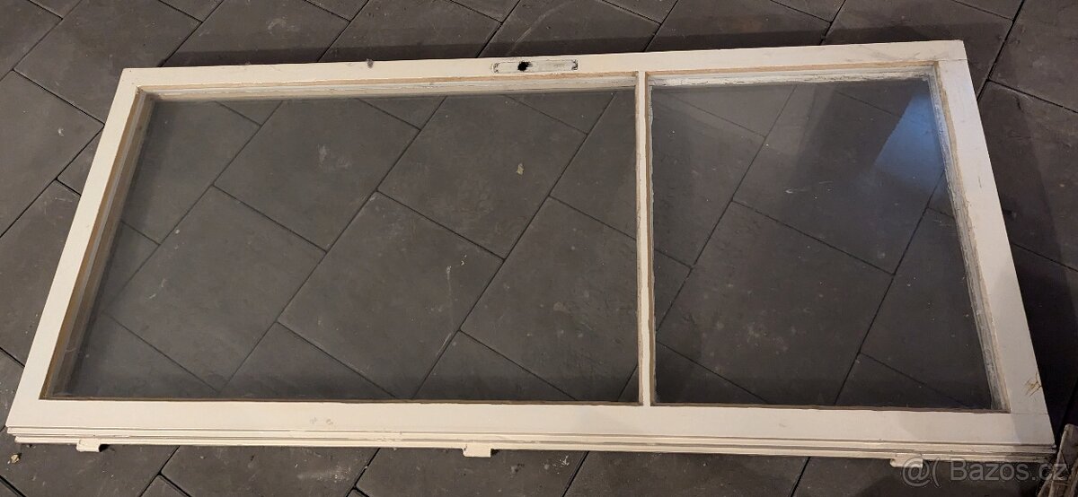 Staré balkonové dveře za odvoz, 2 ks - 2