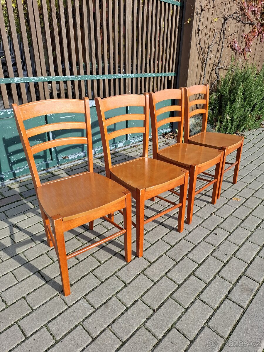 4x starsi židle - 2