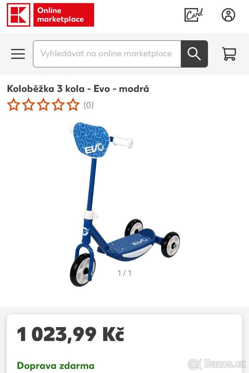 Evo koloběžka od 3 let - 2