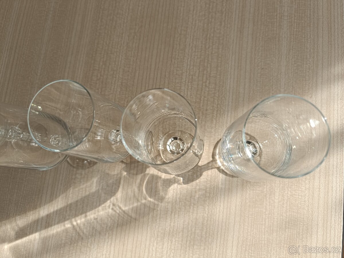 6 kusů šampusek - skleničky na sekt - 2