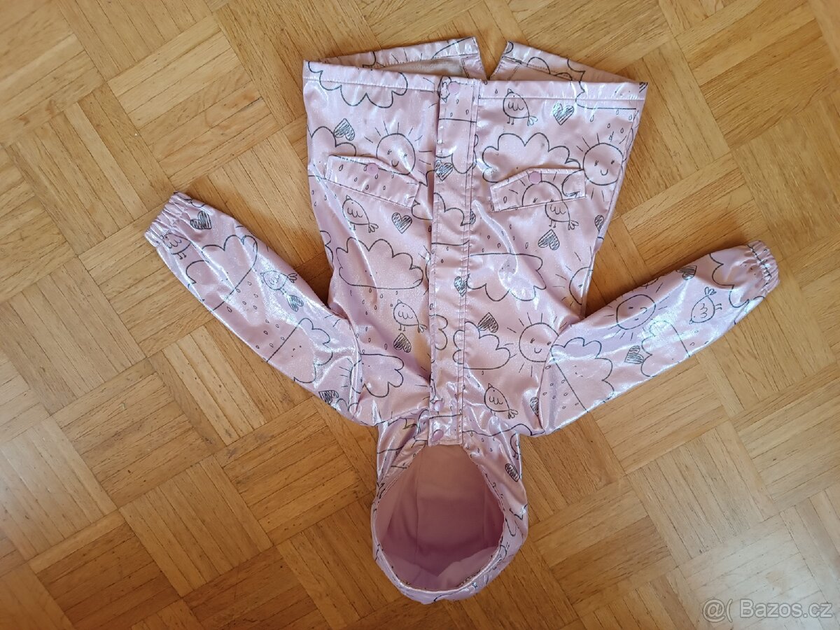 Nepromokavá bunda dívčí 110 - 2