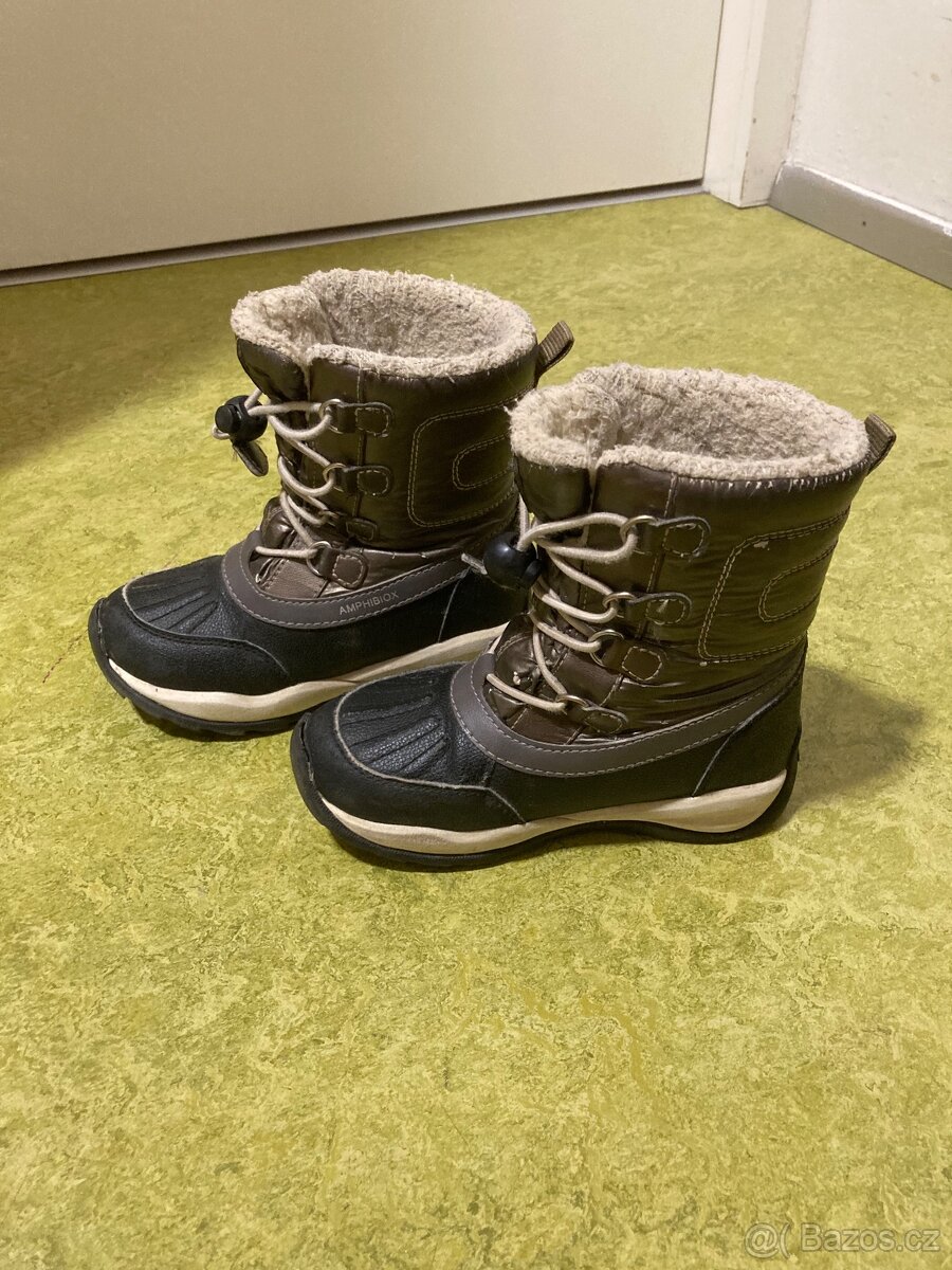 Značkové zimní boty geox - 2