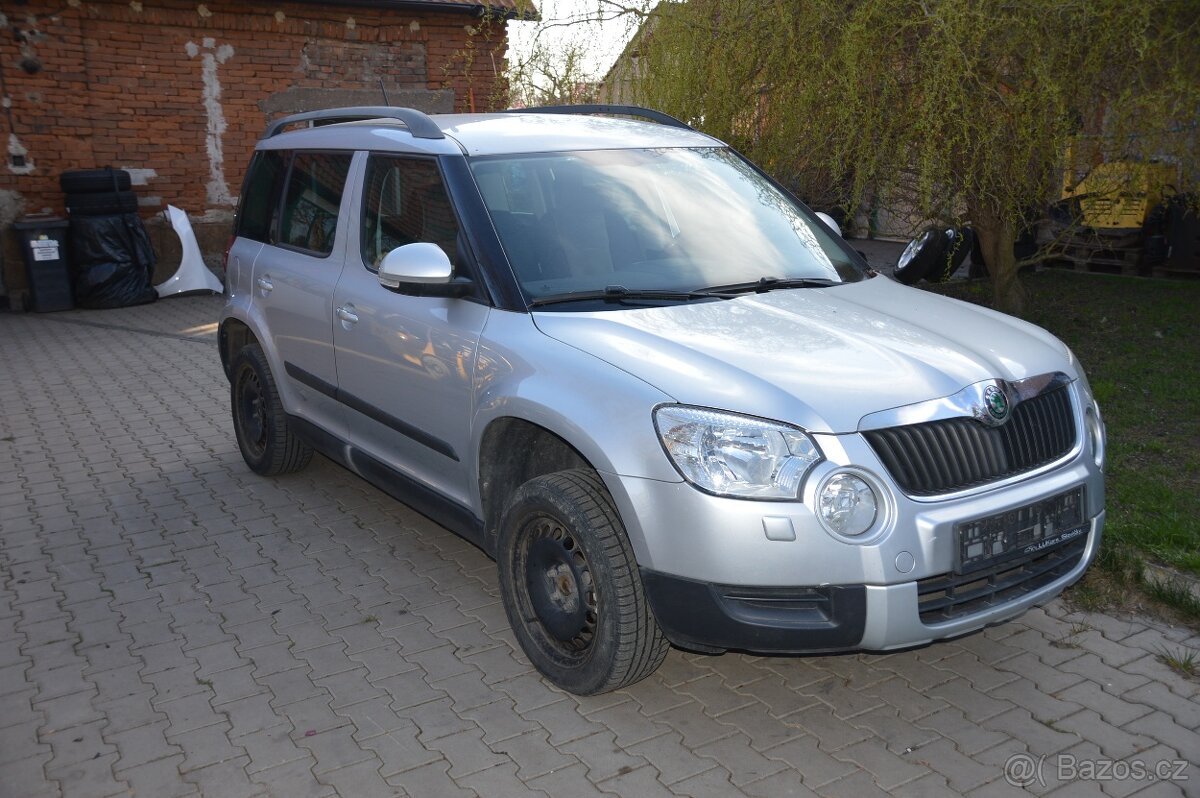 Yeti 1.2TSI 77kW klimatizace TZ rezerva - 2