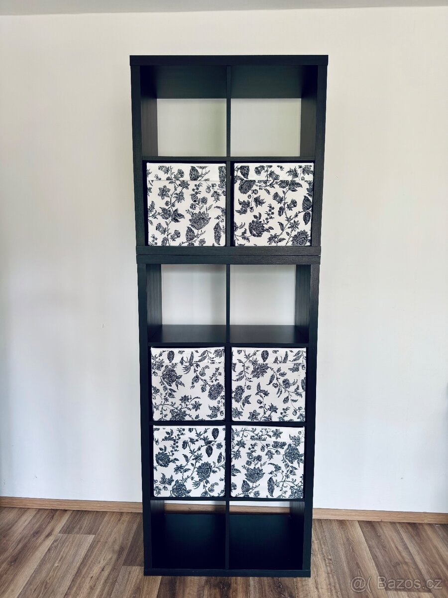 Moderní set policových dílů s úložnými boxy - 2