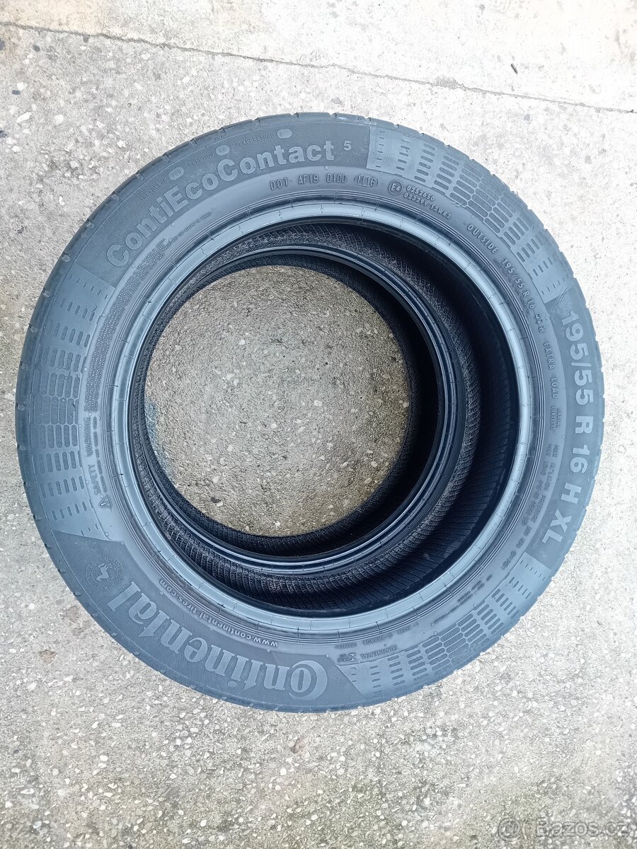 Pneumatiky 195/55 R15 - 2