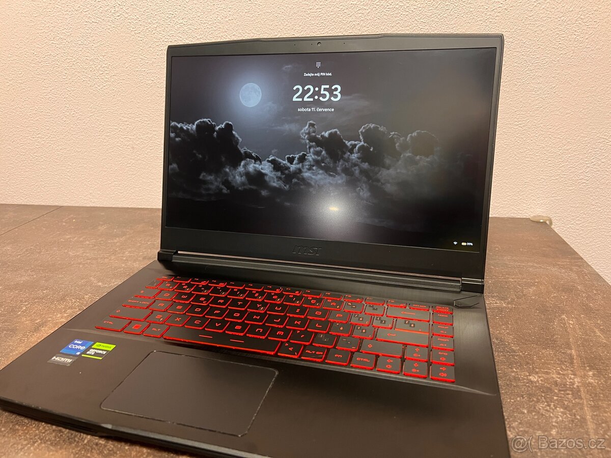 Prodám herní notebook MSI GF63 Thin - 2