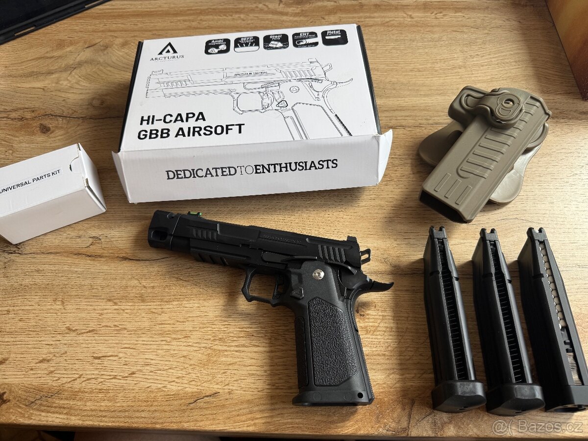 Predam Arcturus Hi-Capa Vanguard 4.3" Optic Ready - 2