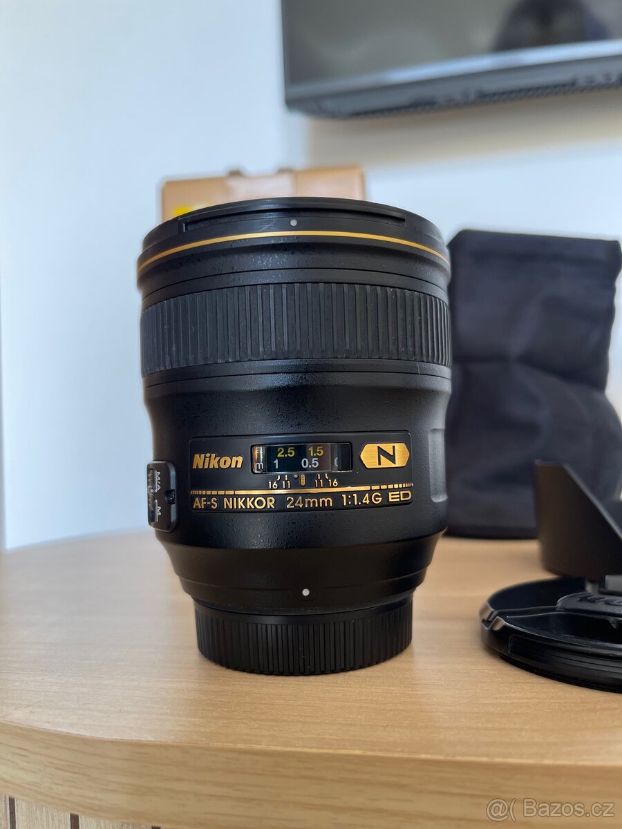 objektiv Nikon AF-S NIKKOR 24mm f1,4 - 2