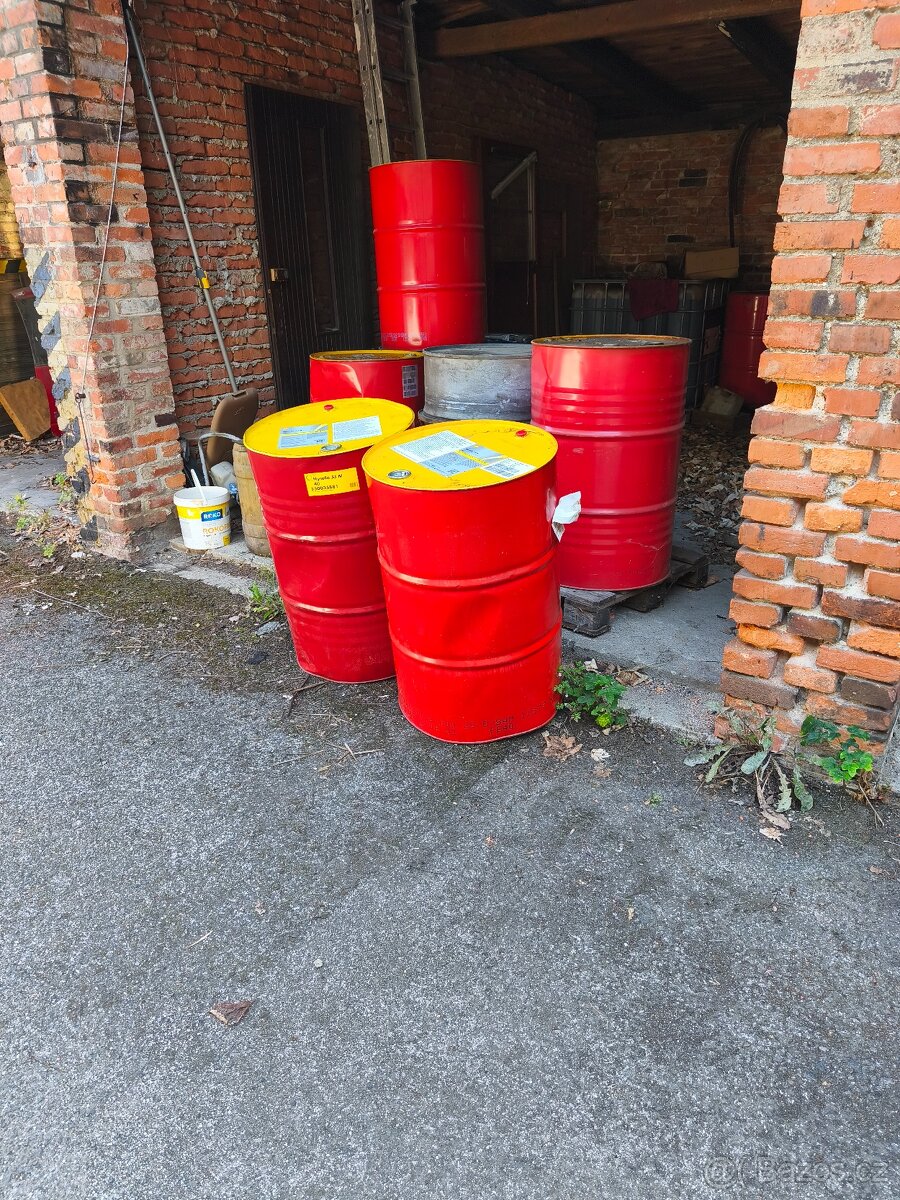 Plechové sudy 200 L - 2