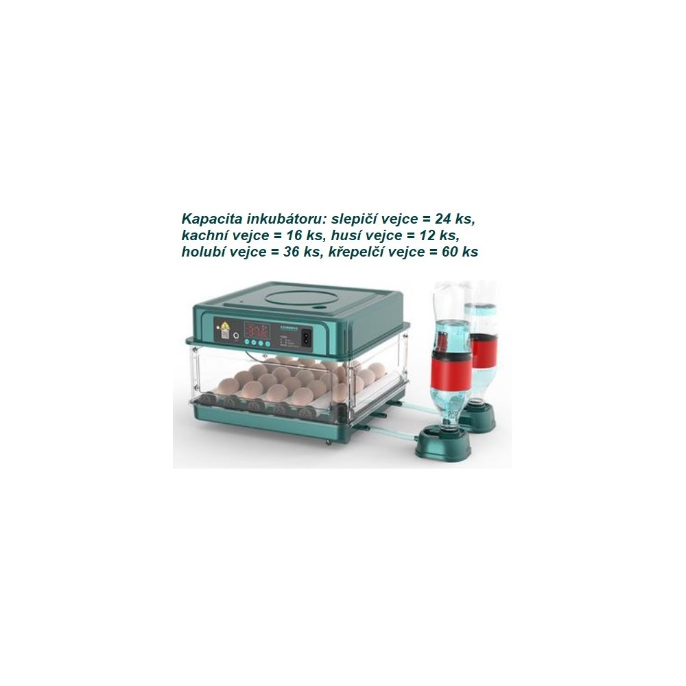 Automatický inkubátor, líheň 24 vajec - 2