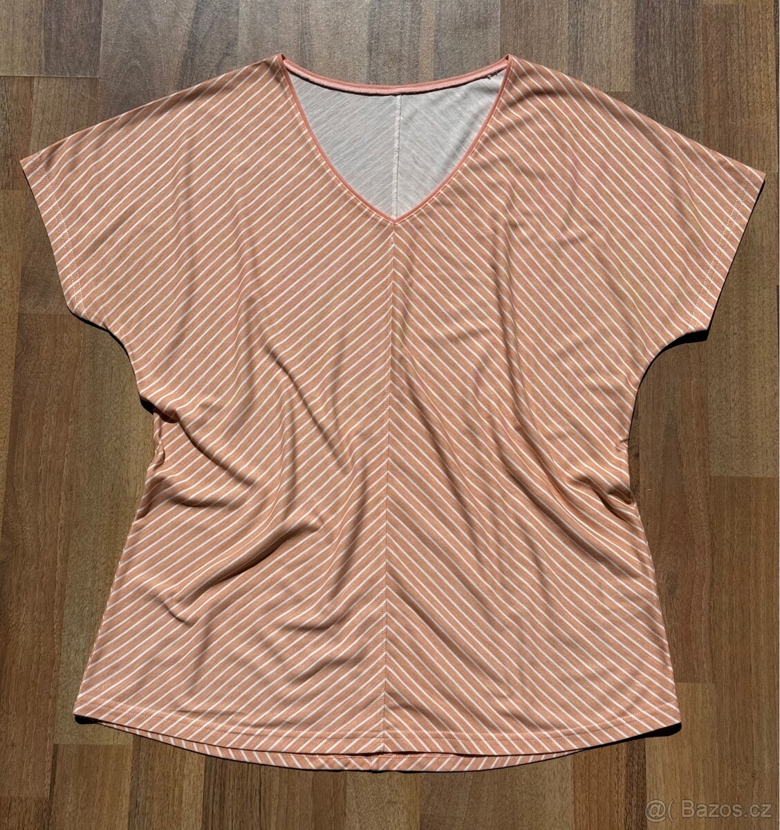 Pruhované tričko / top vel. L - 2