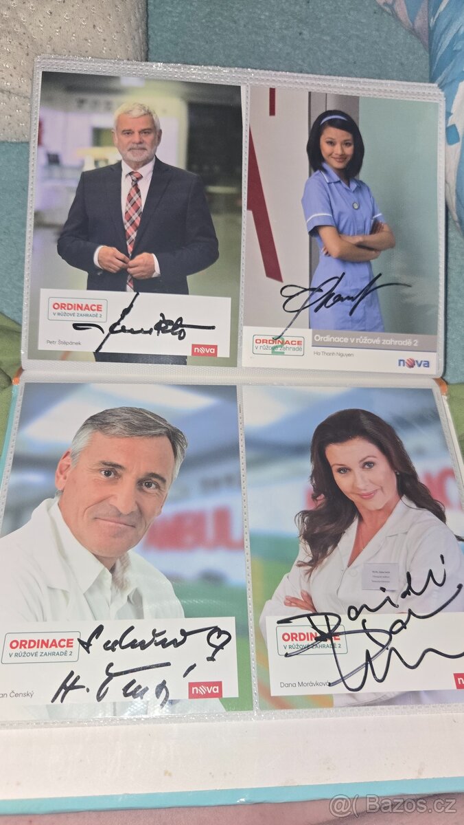 Autogramy ordinace - 2