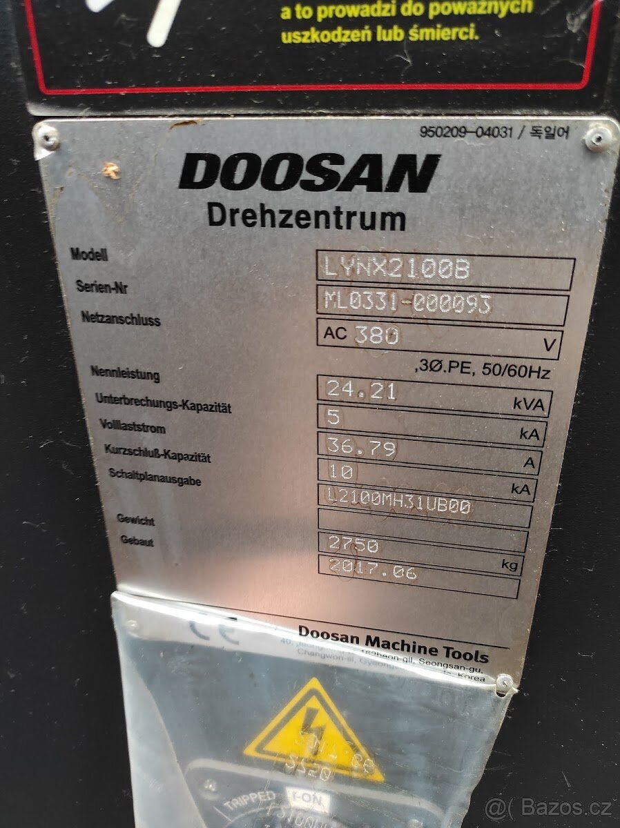 Doosan LYNX 2100 B / Soustruh CNC - 2