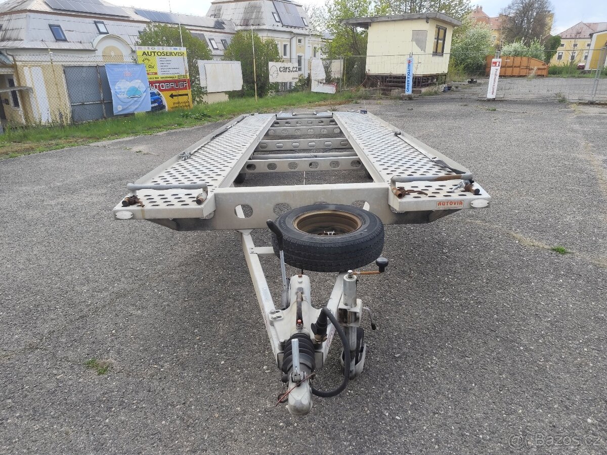 Autopřepravník Vapp.Podvalník na dvě auta.3500kg.R.V.2016 - 2
