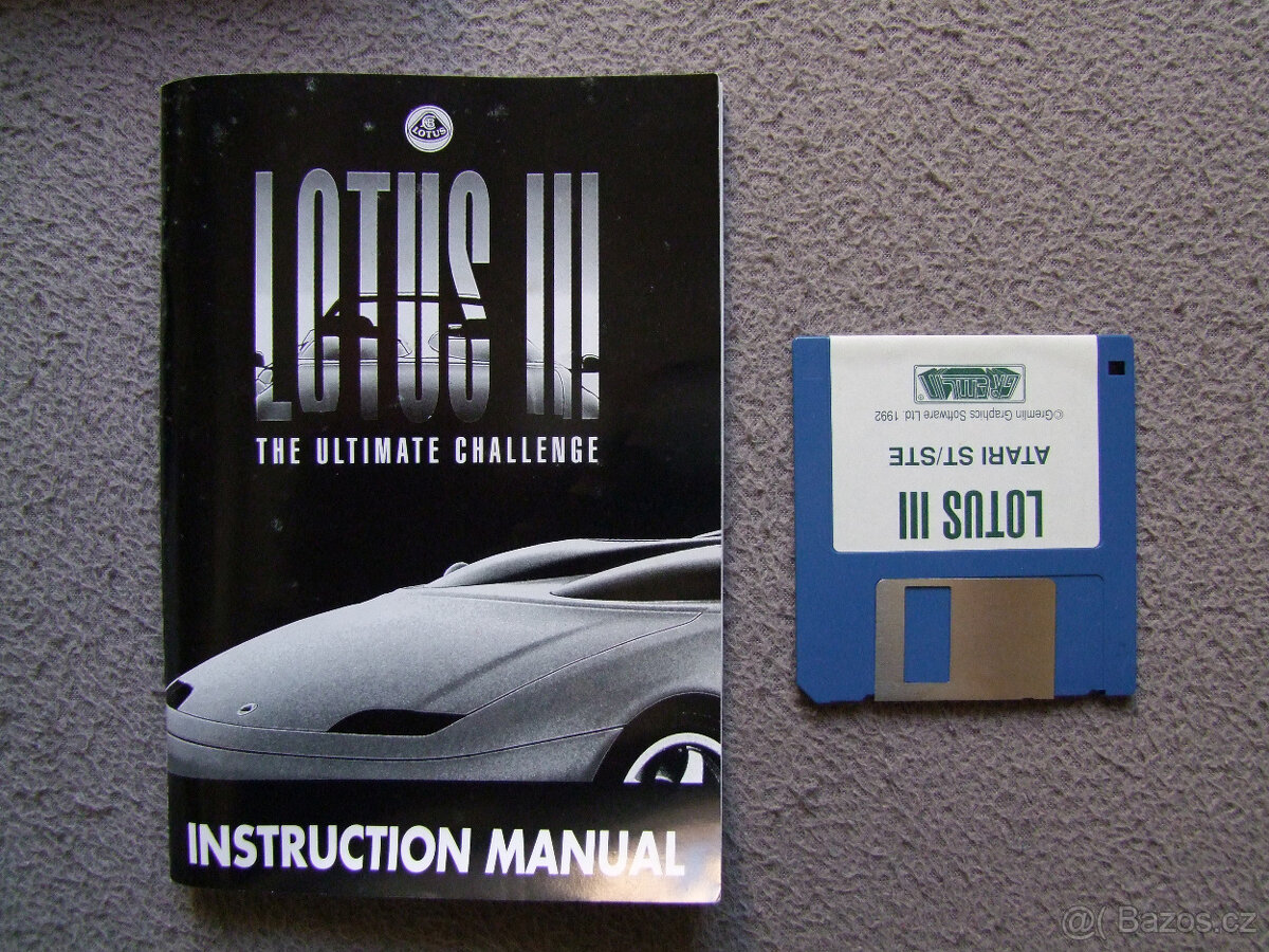 Lotus III Atari ST/STE počítačová hra - 2